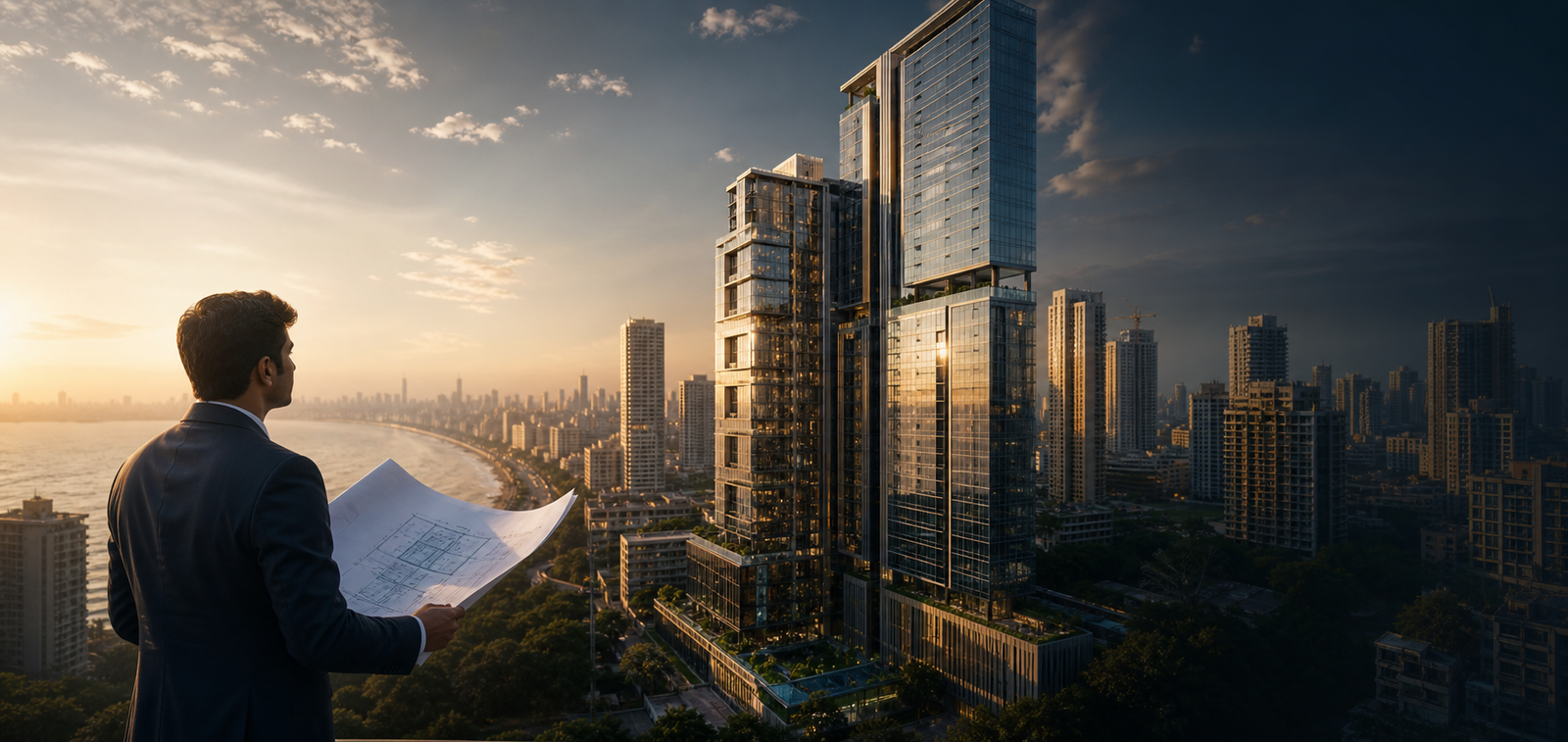 High-rise real estate development